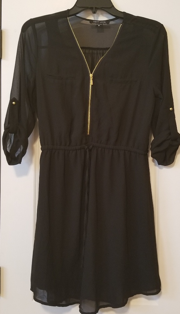 New Look Drawstring Belt Dress
